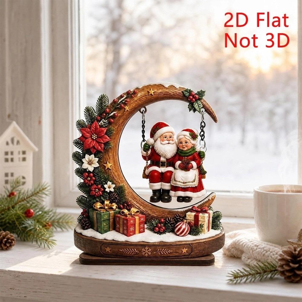 Snowman Deer Christmas Ornaments Ghost Christmas Decoration Santa Claus Ornament  Indoor