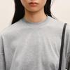 LESSLESSLESS 2026 Spring Round Neck Cotton Long Sleeve T-Shirt