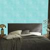 Wallpaper Stars Aquamarine and Turquoise, Aquamarine Background for Living Room and Bedroom 50x1000