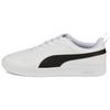 PUMA Ricky Abrasion Resistant Low top Skateboard Shoes Unisex White Black 387607-02
