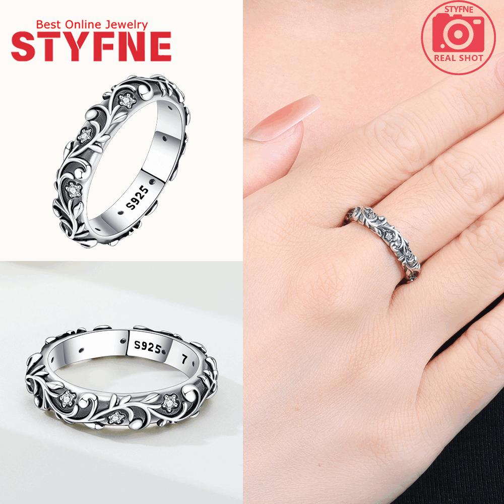 

Sterling Silver 925 Heart Star Rings Sparkling Colorful Zircon Rings Original Valentine s Day Fine Jewelry Gift for Women 9