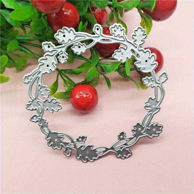 Metal Cutting Dies Cut Mold Wreath Decoration Scrapbook Paper Craft Knife Mould Blade Punch Stencils