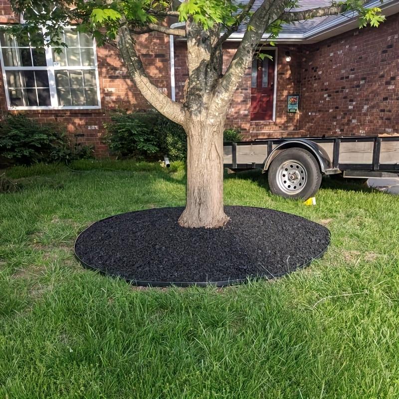 Landscaping Edge Kit, 393.7in with 30 Nails, Garden Edges and Lawn Borders Up To 2in High Suitable for DIY Gardens, Lawns, Grassland Edges & Patios