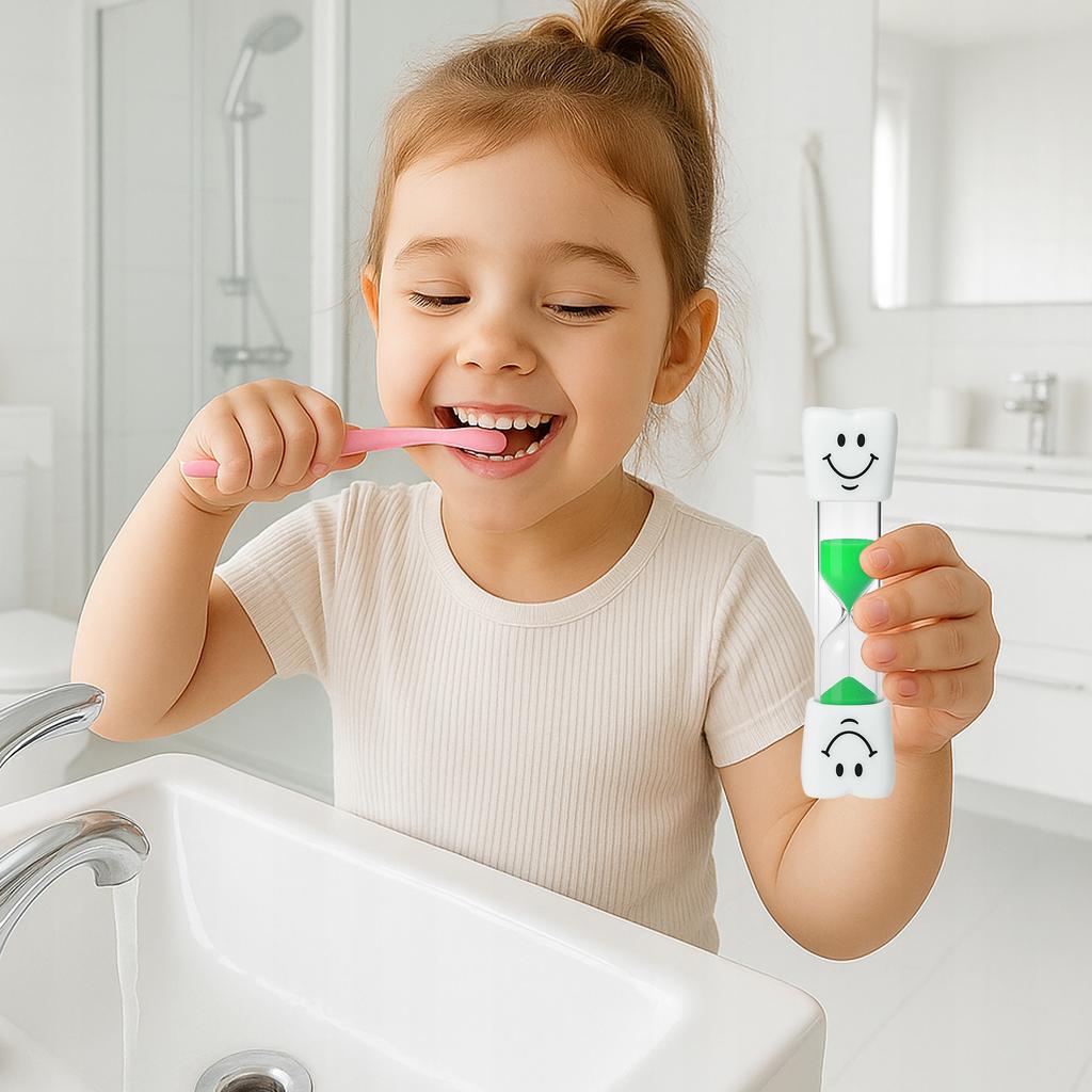 Precise Sand Timer Toothbrush Timer For Children Green