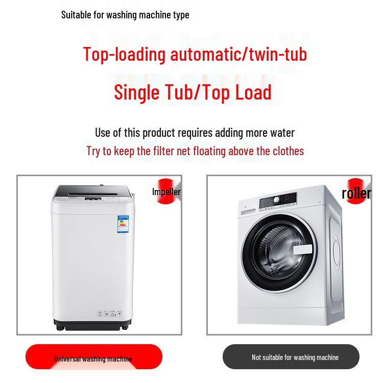 Floating Washing Machine Hair & Debris Removal Filter Bag