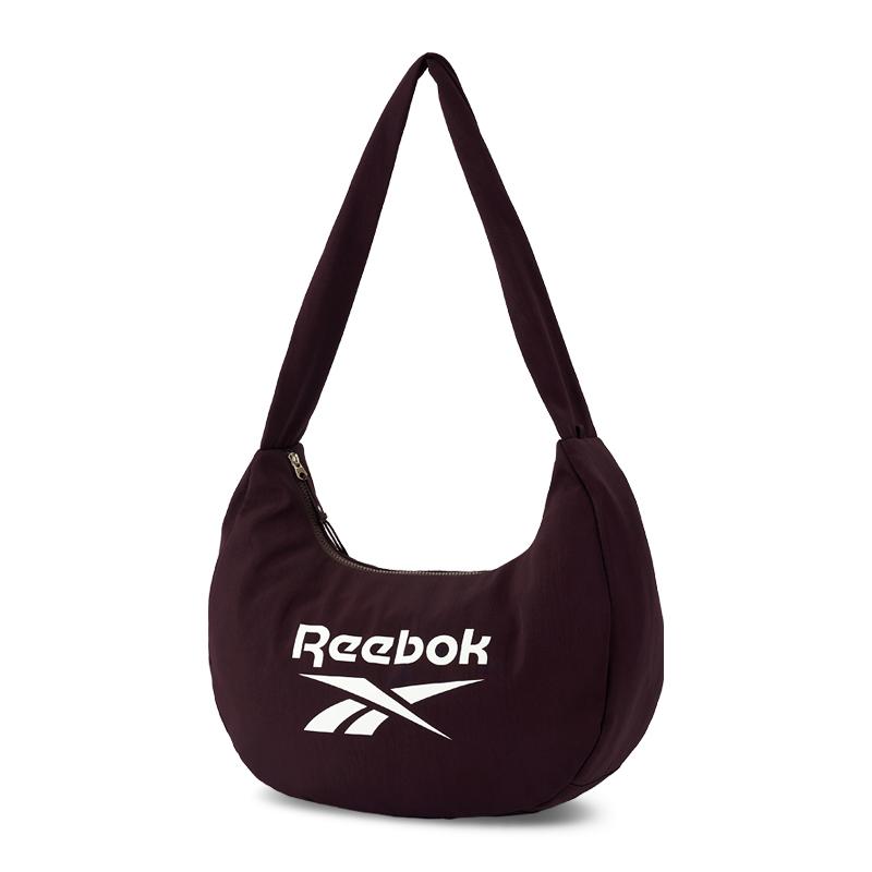 Reebok Fabric Dumpling Crescent Bag, Shoulder Bag, Crossbody Bag Medium Unisex RB230011M