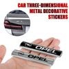 3D Metal Emblem Car Body Fender Trunk Decoration Stickers For Corsa Astra OPC Zafira Mokka Antara Ampera Insignia GTC Adam