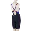Swimsuit Racing One Piece Spats Navy x Pink Size M [Arena] (Open Back/Half Leg) Women's (NYPK)