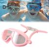 Okulary do pływania dla dzieci, okulary przeciwmgielne, z ochroną UV, szczelne, z klipsem na nos, zatyczki do uszu dla chłopców, dziewcząt, dzieci i maluchów w wieku 3-15 lat