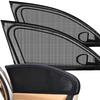 Car Screen Door, Window Net, Front Door, Rear Door, Insect Repellent Net, Set of
