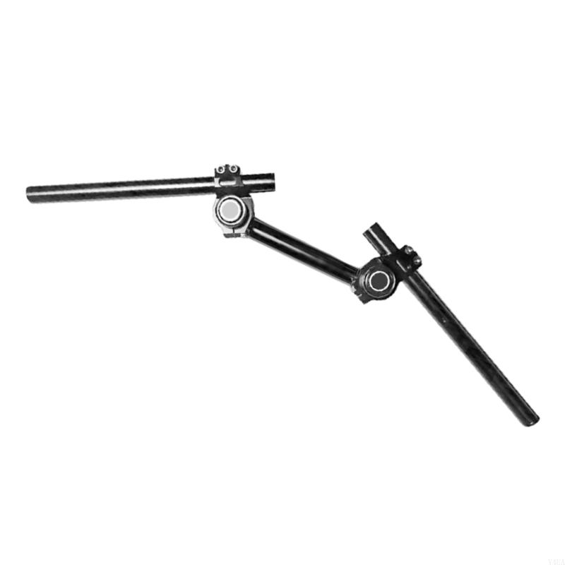 Y4UA Precise Ergonomic Design Detachable Motorcycle Handlebars for Improved Riding Comfortable and Control Easy Installation