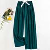 Women's Casual Fashion Sleep Pants Loungewear Pants Wearable As Outerwear High-Waisted Pants