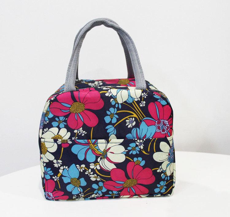 Izolované tašky na oběd Chladicí taška s přední kapsou Box na oběd Obědová taška Pro ženy Muži Dospělí Dívky Práce Turistika Piknik