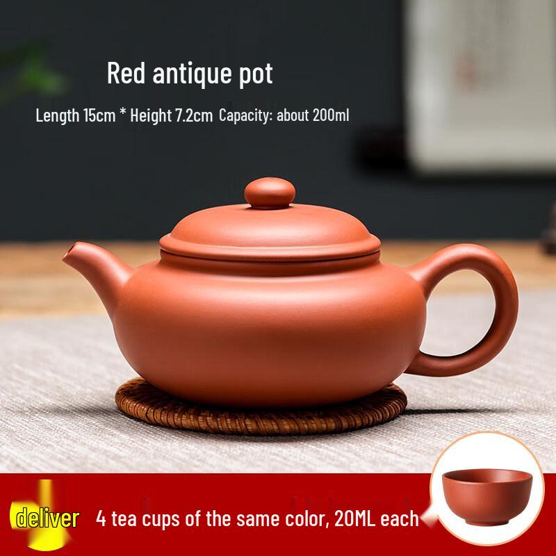 ZISIZ Yixing Handmade Zisha Teapot