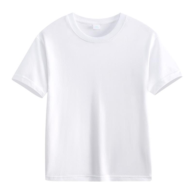 Children's T-shirt Candy Colored Short Sleeved Class Uniform Kindergarten Blank Hand Drawn