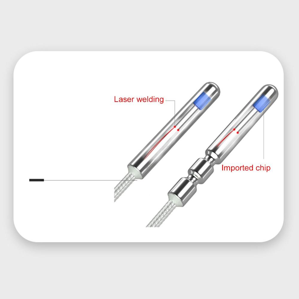 3m Pt100 Temperature Sensor 3 Wire Stainless Steel K Type Thermocouple Fast Response Temperature Sensor Probe Measurement