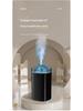 Humidificador de dormitorio con forma de volcán colorido y gran salida de vapor