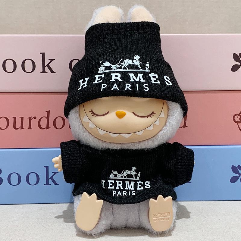 [Only Clothes] Labubu Doll Clothes Set - Fits First & Second Generation 17cm Plush Dolls