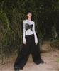Peulleeoeob Bustier Layered Long Sleeve (Fl-152_White)