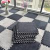 Soundproof Plush Patchwork Carpet: Bedroom & Living Room Rug, Free Cut, Silent Bedside Mat