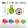 Portable Soda Can Lid and Silicone Straw Soda Can Lid Reusable Suitable for Canned Beverages Beer Juice 1pcs with Straws