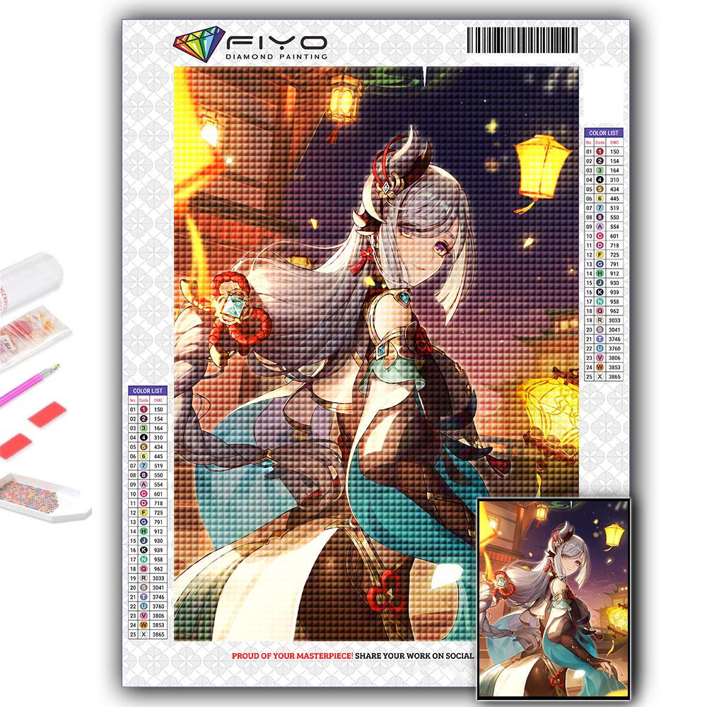 Diamond Painting Genshin Diamond Mosaic Craft Diamond Embroidery Painting