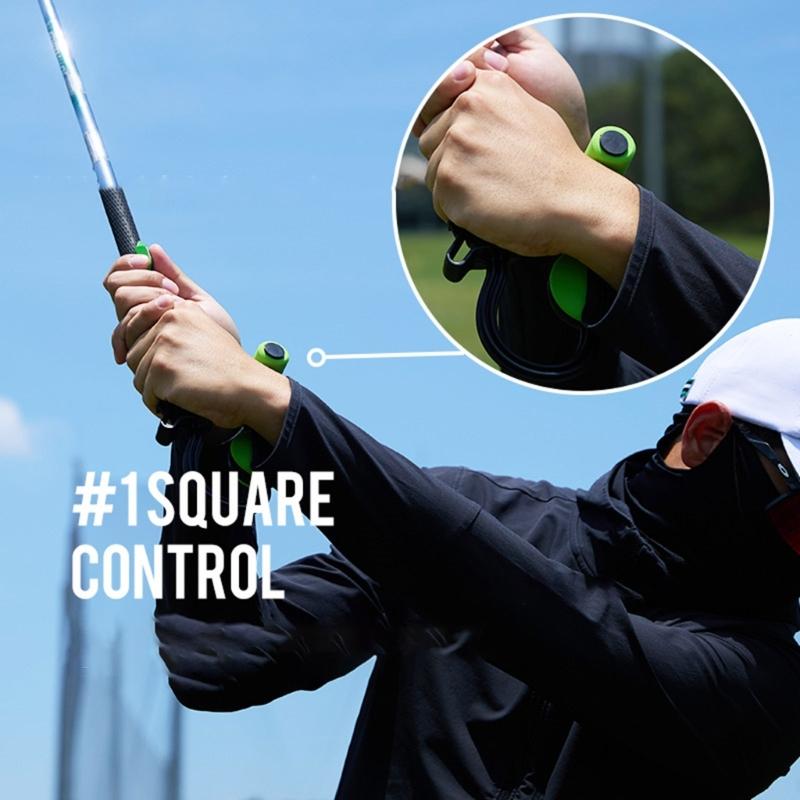 Golf Swing Muscle Growth Tool With Adjustable Visual Alignment Guides Impact Improvement Technology And Easy Grip Handling
