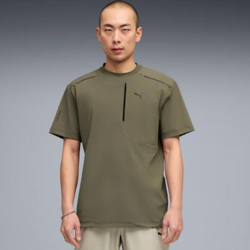 Puma Relaxed Warp Knit Pocket Tee 636825