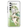 Phone Case For Xiaomi Mi Poco X7 X6 X5 NFC X3 Pro 17 15T 15 14T 14 13T 11 12 13 Lite Clear TPU Cover Genshin Impact Nahida