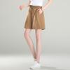High-Waist Cotton Summer Shorts: Slimming Loose-Fit, Wide-Leg, Versatile, Plus Size
