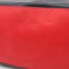 Used Valentino Ribbon Shoulder Bag Leather Navy Red Used Women