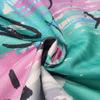 Casual Vacation Tie-dye Printed Shorts Women Temperament Elegant Mid-waist Straight Beach Pants Summer Clothes Women 2026