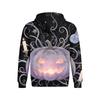 Men's Halloween Print Hoodie Long Sleeve Pullover Sweatshirt Casual Top
