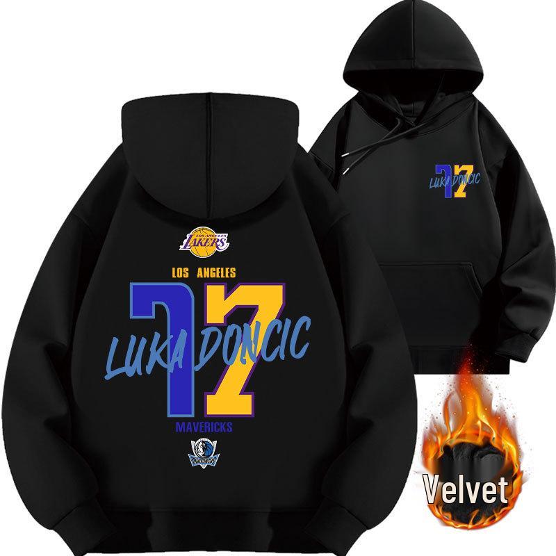 Luka Doncic #77 Lakers Mavericks Basketball Hoodie - 2025 Kollektion