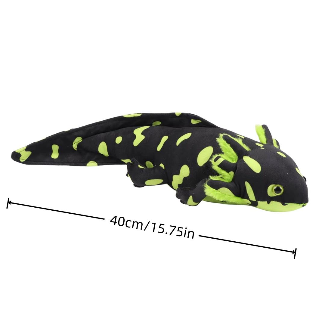 Schattig Kleurrijk Axolotl Pluche Speelgoed Schattig Kawaii Salamander Knuffels Zacht Knijpbaar Pluche Speeltje Cadeau Voor Kinderen Slaapkamer Decoratie 40cm