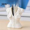 Nurse Pen Holder Uniform Holder, 3D Printed Medical Theme Desk Organizer for Pens Makeup Brushes Small Stationery, Decorative Gift Female Doctors