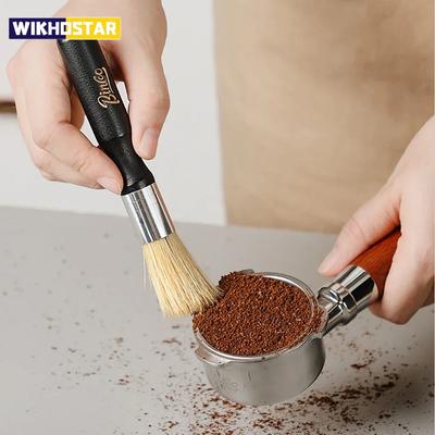 Spazzola per Macinacaffè Legno Massello Spazzola Vintage Retro Macchina da Caffè Espresso Barista Strumento di Pulizia Accessori Macchina da Caffè