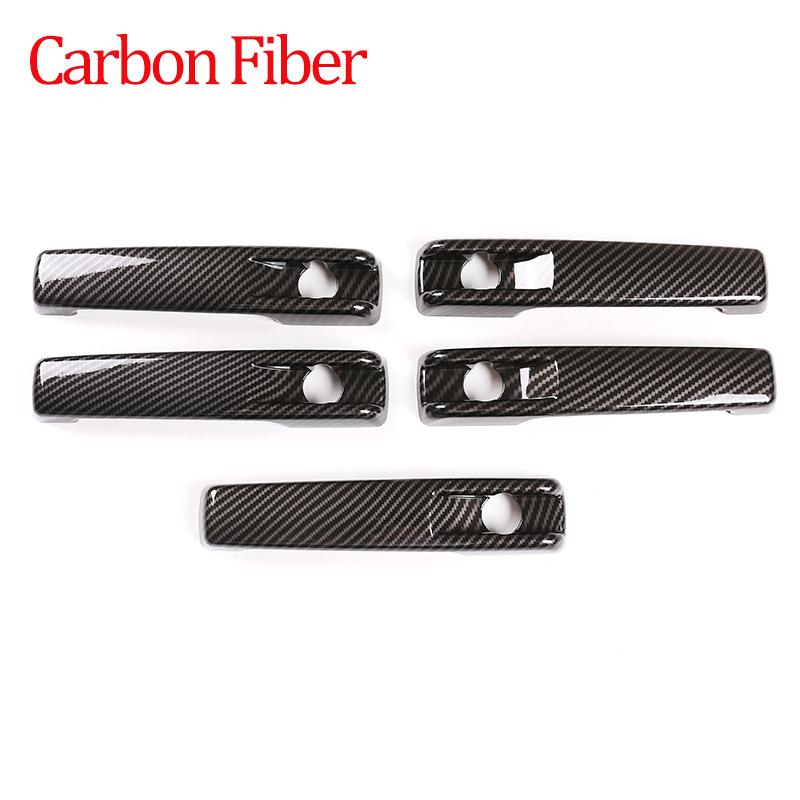 5 Pcs ABS Auto Outer Door Handle Cover For Mercedes Benz G Class W463 W464 W465 G65 G55 G63 G500 G550 G350 2004-2025