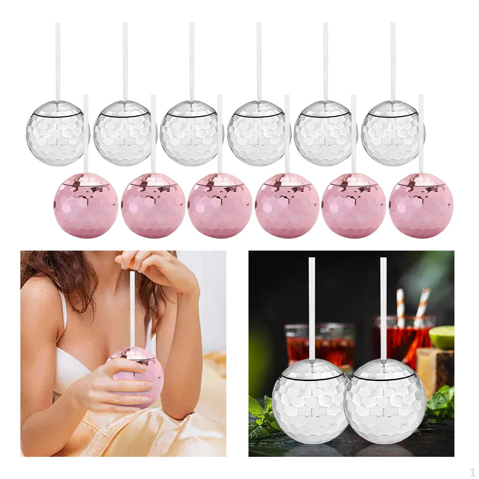 

12 штук 600 мл с крышкой и соломинкой Чайная бутылка Праздничные принадлежности Уникальный стакан для питья Ночной клуб Винный бокал