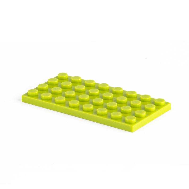 Non-Toxic 20 Pcs 4X8 Dots Baseplate Particles Building Blocks Plate 3035 Bricks Accessories Diy Classic Educational Children Toys