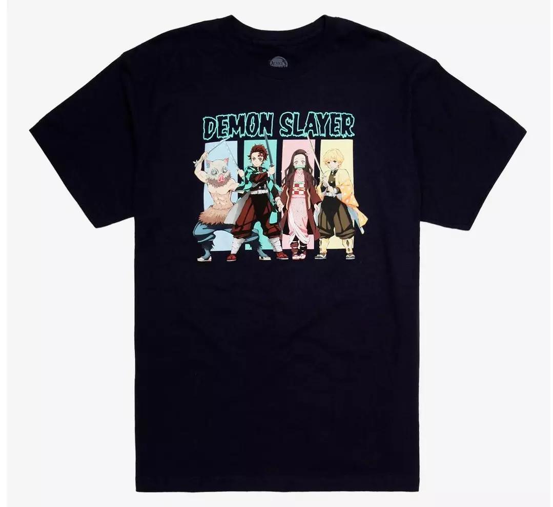 

Anime Demon Slayer KIMETSU NO YAIBA GROUP PANEL T-Shirt NWT Licensed & Official 4XL