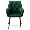 Nevada Velvet Dark Green Velvet Chair