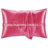 Multi-color Satin Imitation Silk Pillowcase Pair for Trade