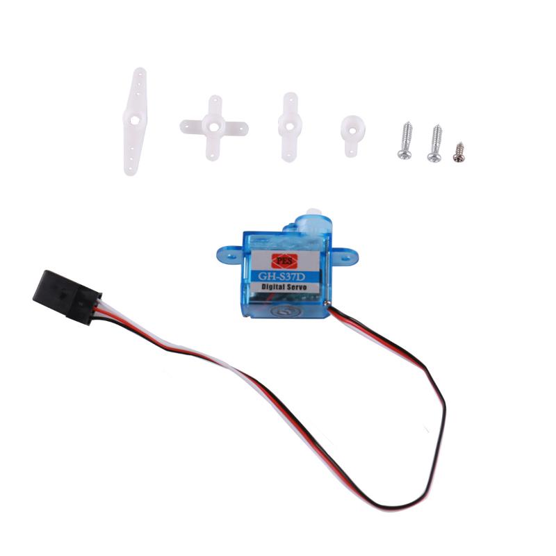 GH S37D Mini Micro Servo Digital Set for RC Planes Reliable Low Voltage Servo for Aeromodelling Aircraft Control