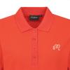 MALBON GOLF M Premium Cotton Daily Fit Polo Red (Woman)