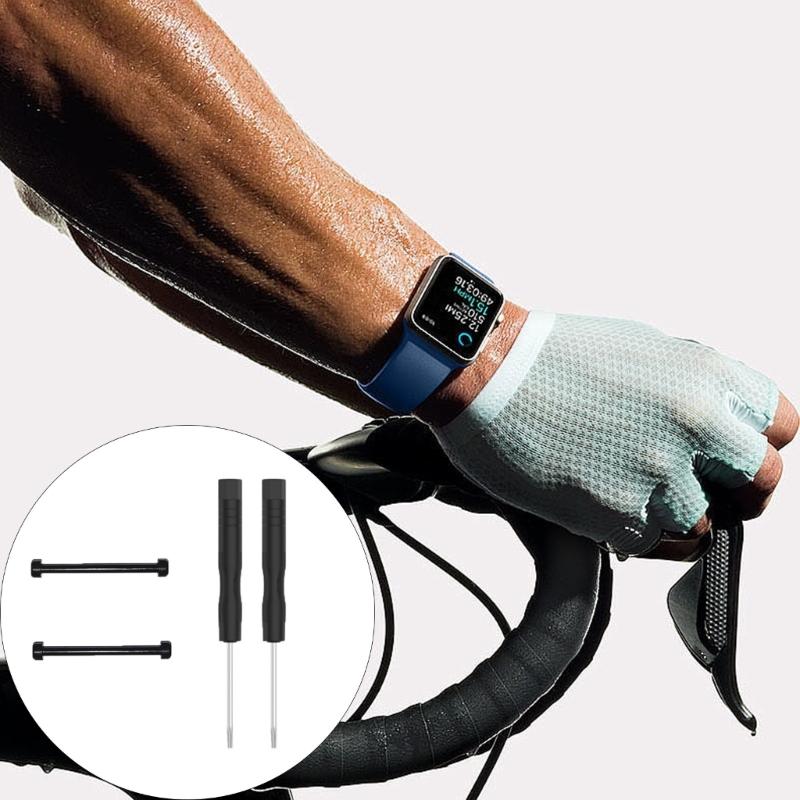 Metall-Ersatzzubehör aus Edelstahl Federsteg Passend für Smartwatch-Armbandverbinder Mit Schnellmontagewerkzeug