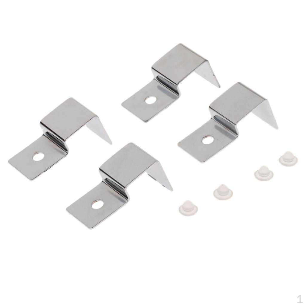 4 Aquarium Clips Glass