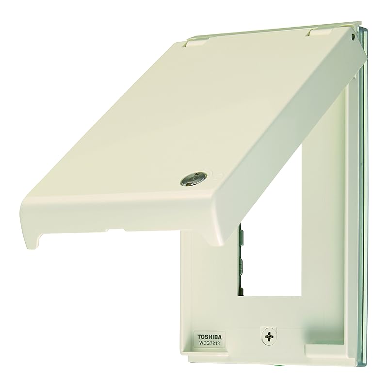 

TOSHIBA Drip-proof with plate key for 3 pieces WW new white WDG7213(WW)