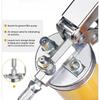 High-Pressure Manual Grease Gun, Lever Operated Single & Double Rod, Multi-Color Set For Heavy Duty
