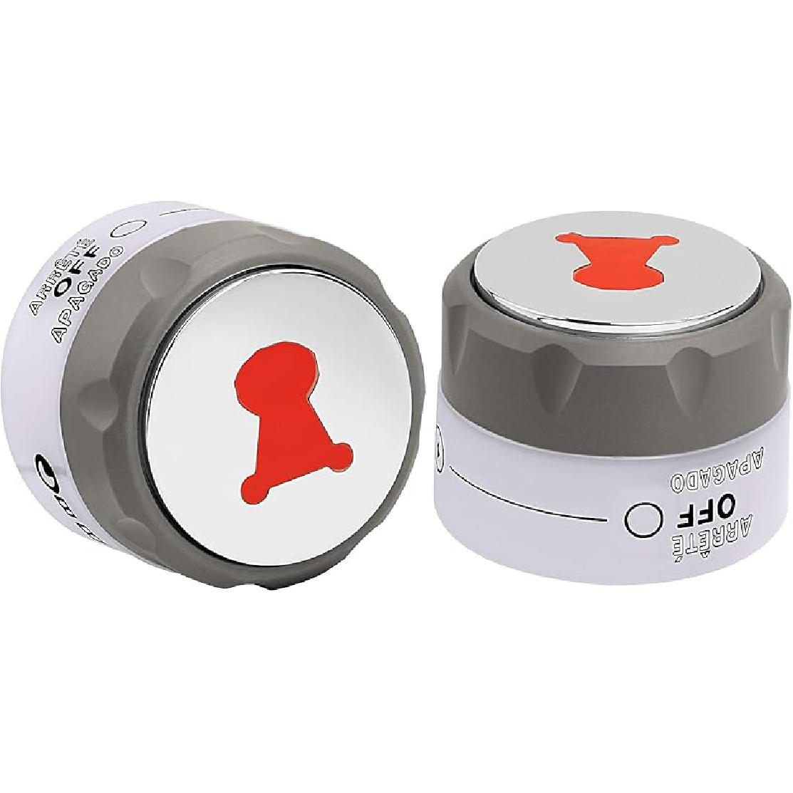 Ручки управления для гриля NOVINO для Weber Summit, 6 шт. 91538 Подсвечиваемые ручки управления для гриля Weber Summit 2012+ Серии 400/600 E-470 670, S-460 470 660 670 2 Pack